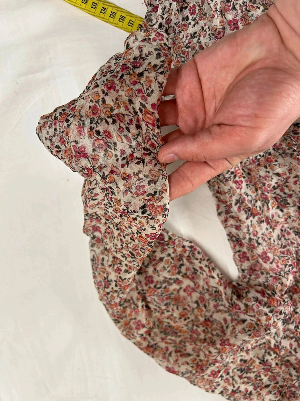 Veelkleurige vintage geprinte blouse Istella Forest – photo 9